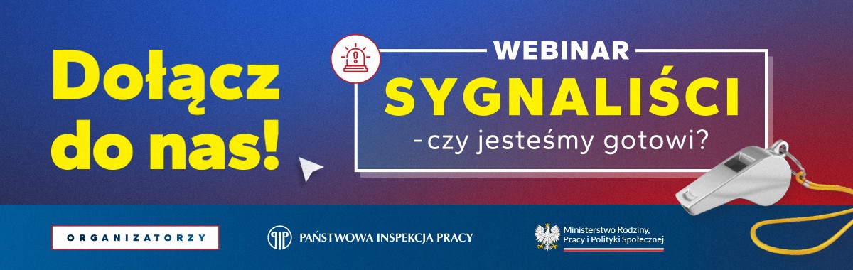 Zaproszenie na webinar „Sygnaliści – czy jesteśmy gotowi?”