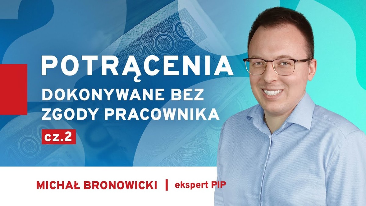 Potrącenia dokonywane bez zgody pracownika