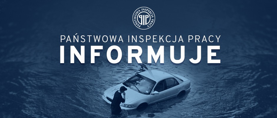 Informacja PIP- powódź